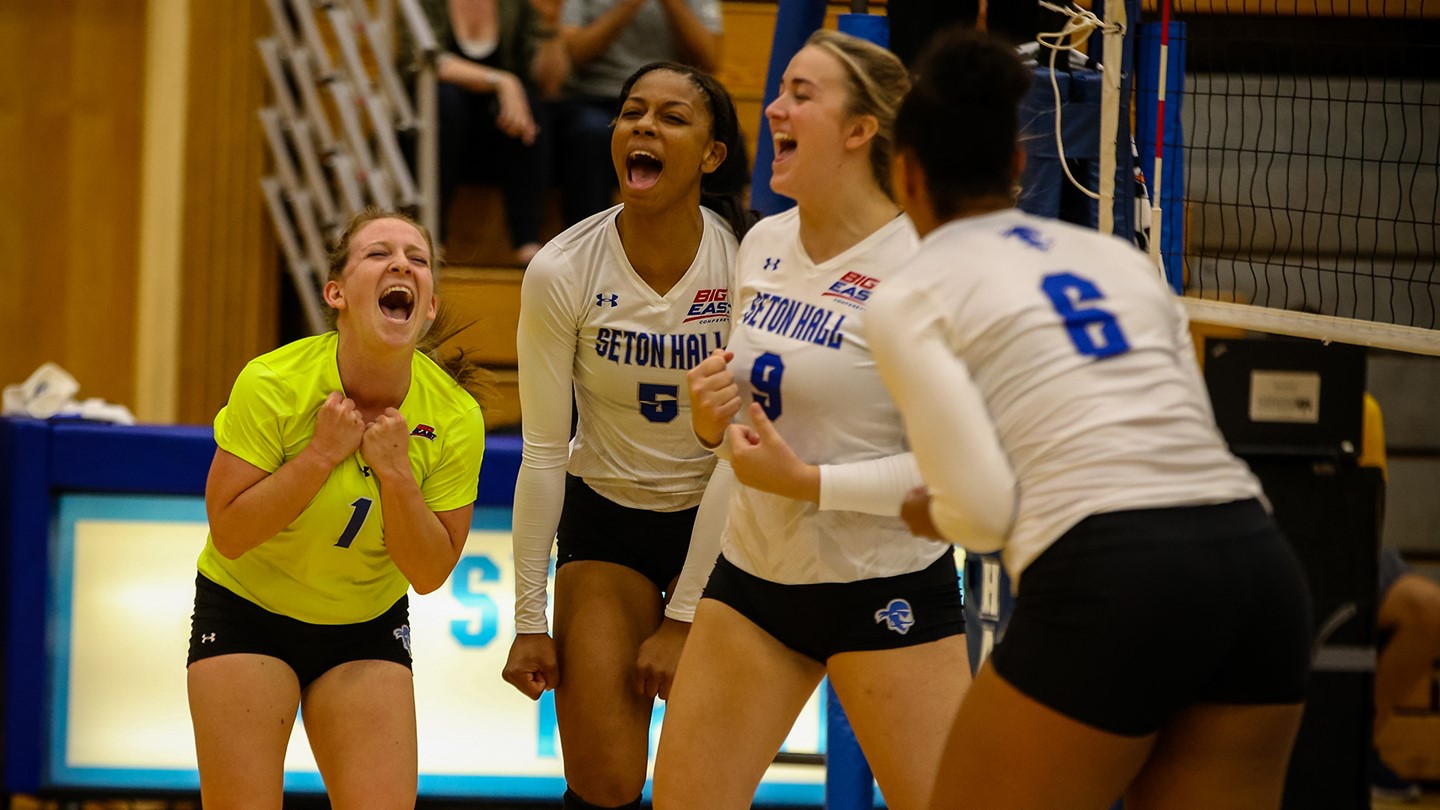 Volleyball Wins Over St. John's