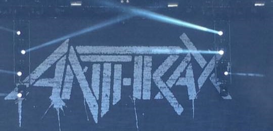 Anthrax on September 20th. Photo by Brendan Kane