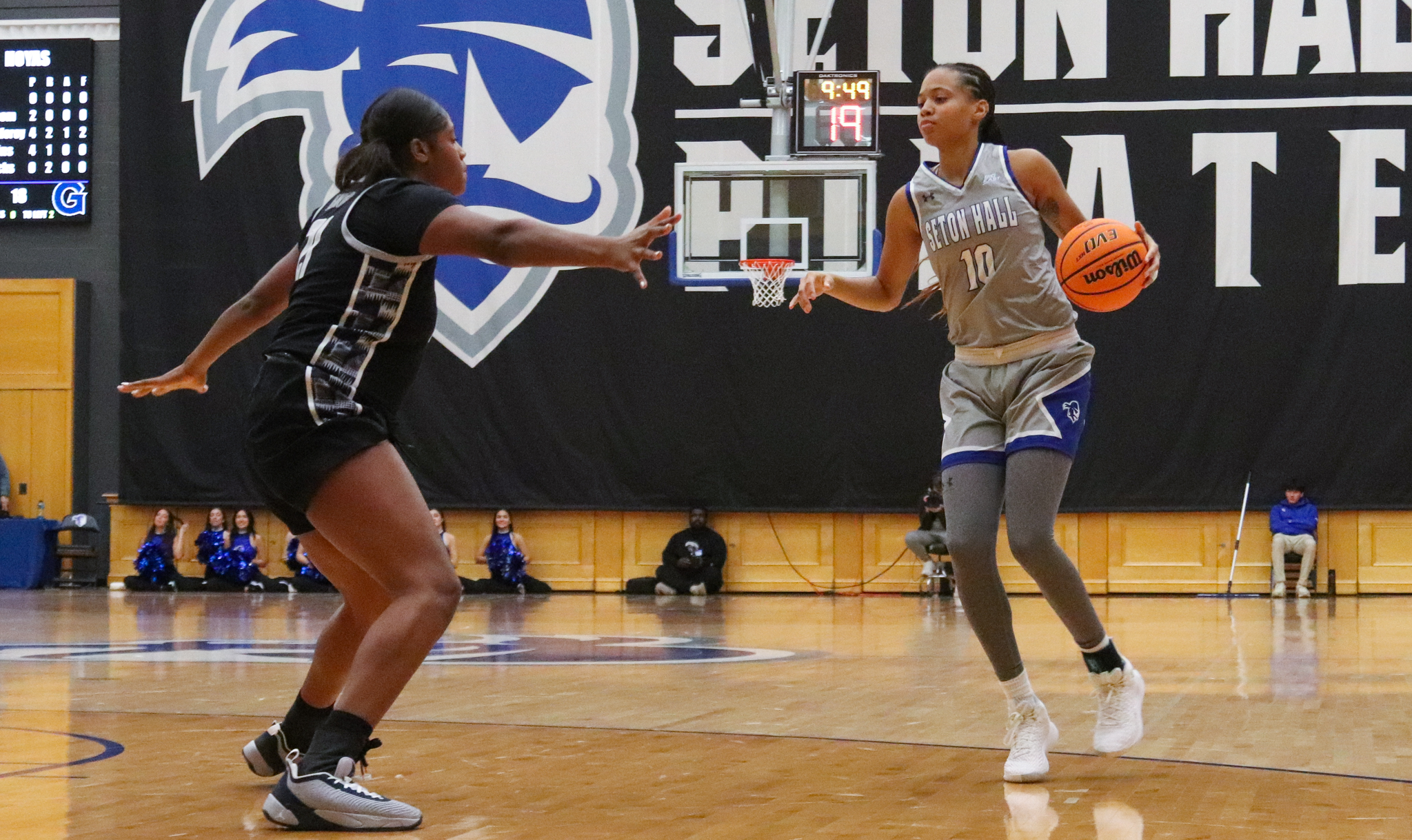 Mya Bembry against Georgetown in December.