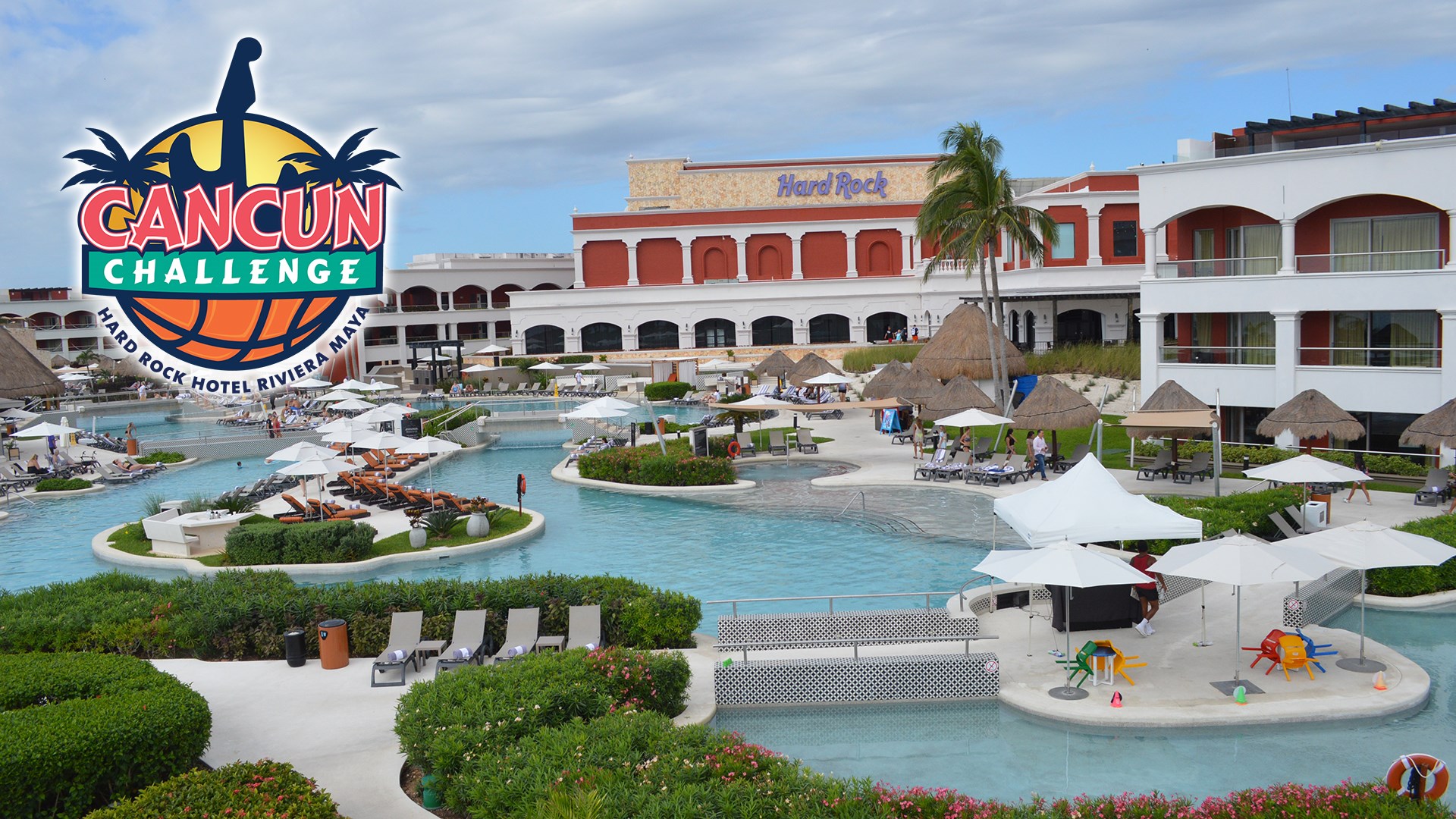 A photo of the Cancun hotel is shown where the Seton Hall women's basketball team will play during Thanksgiving weekend.