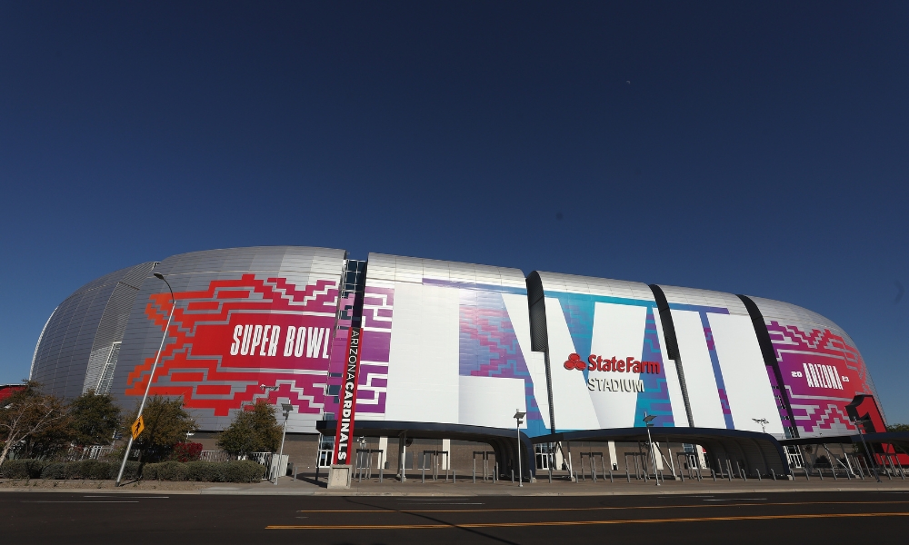 State Farm Stadium in Glendale, Ariz.