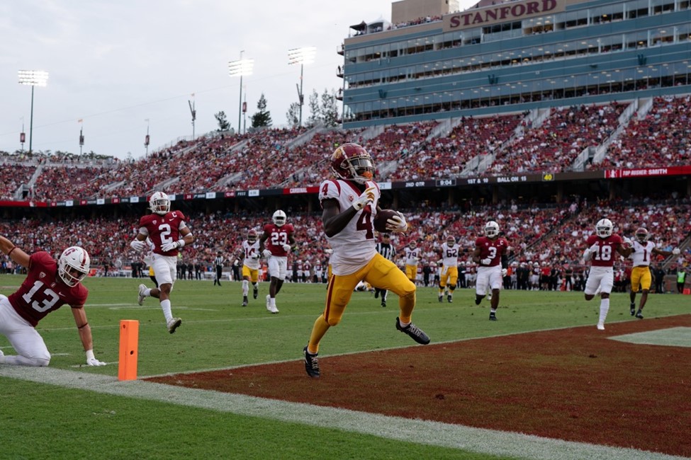 USC scores on Stanford.