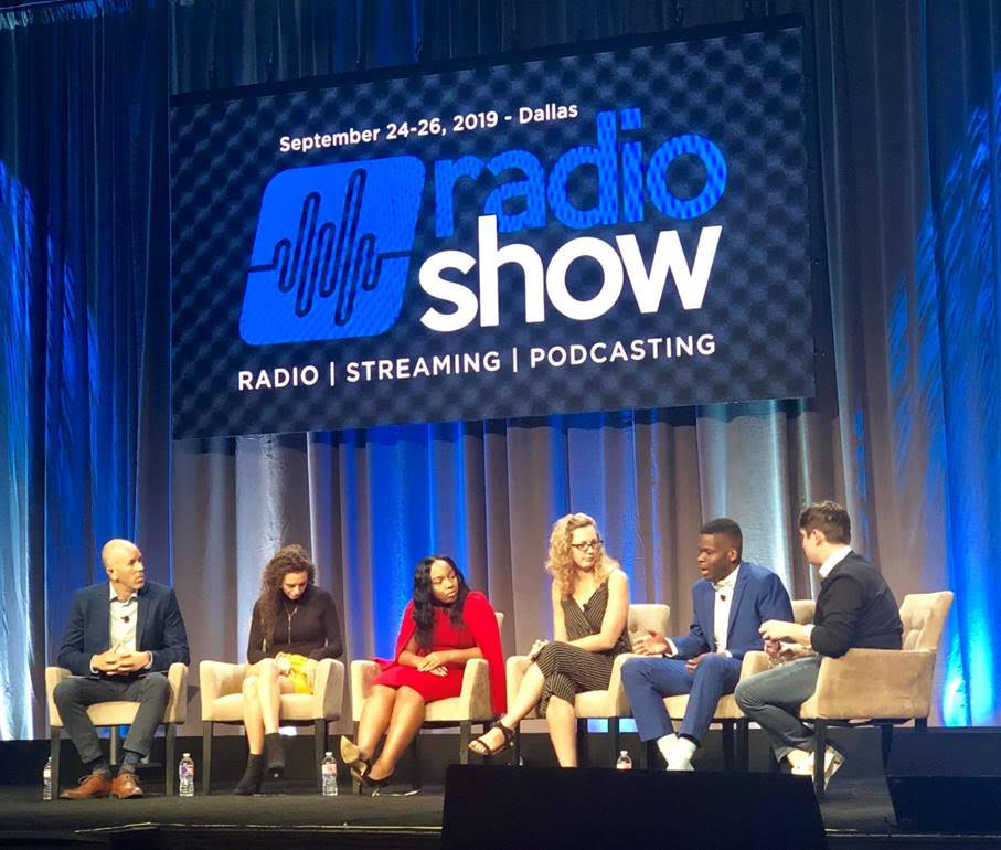 The Gen Z Panel at the radio show in Dallas