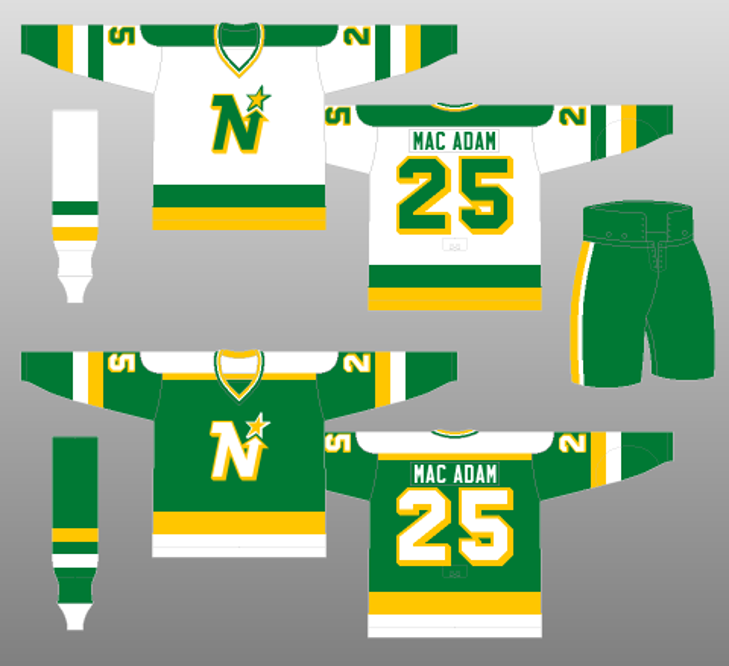 Minnesota North Stars Jersey – Royal Retros