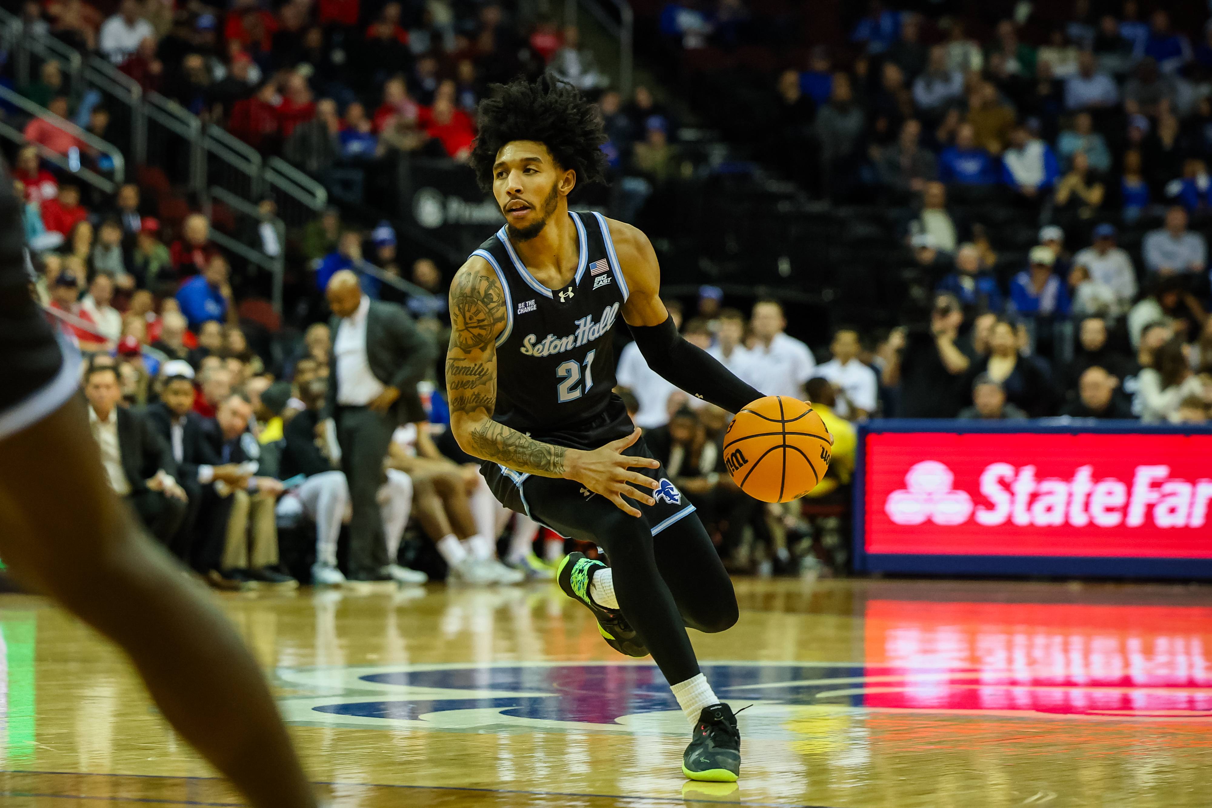 The Pirates have a 1-7 record this season in BIG EAST play.