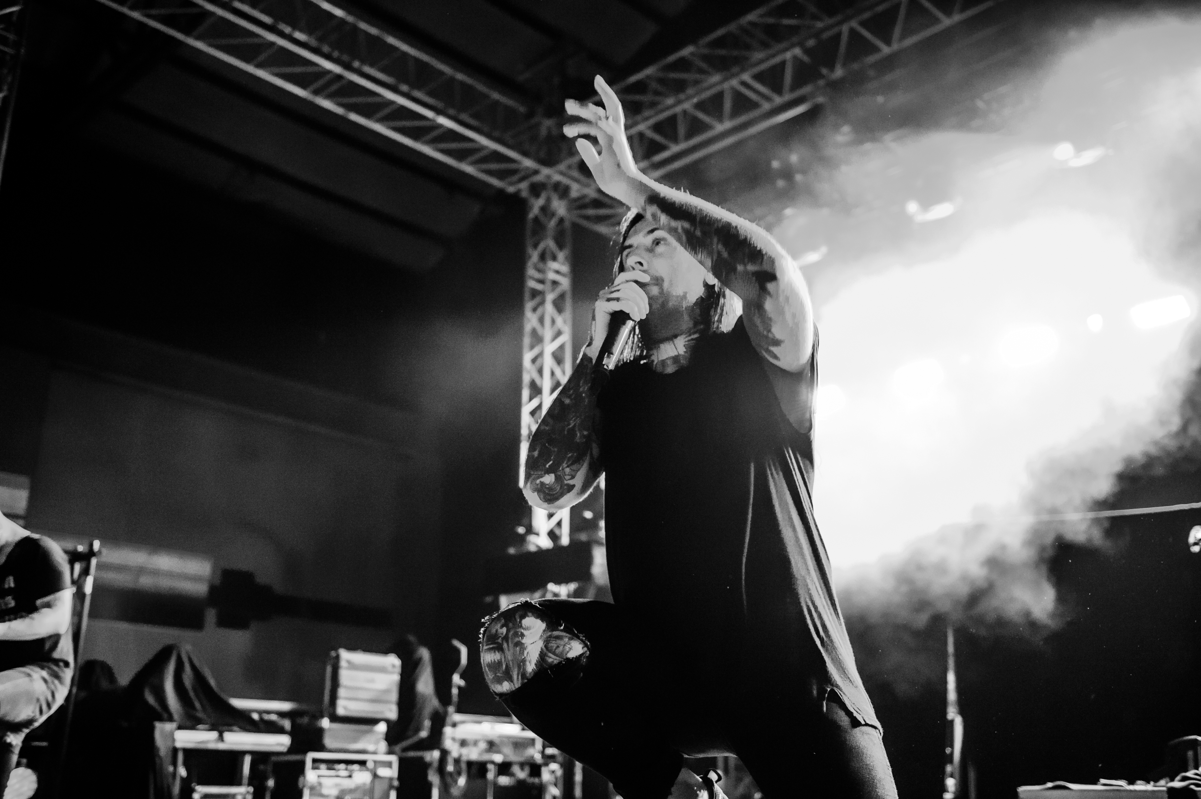 Thy Art is Murder performing