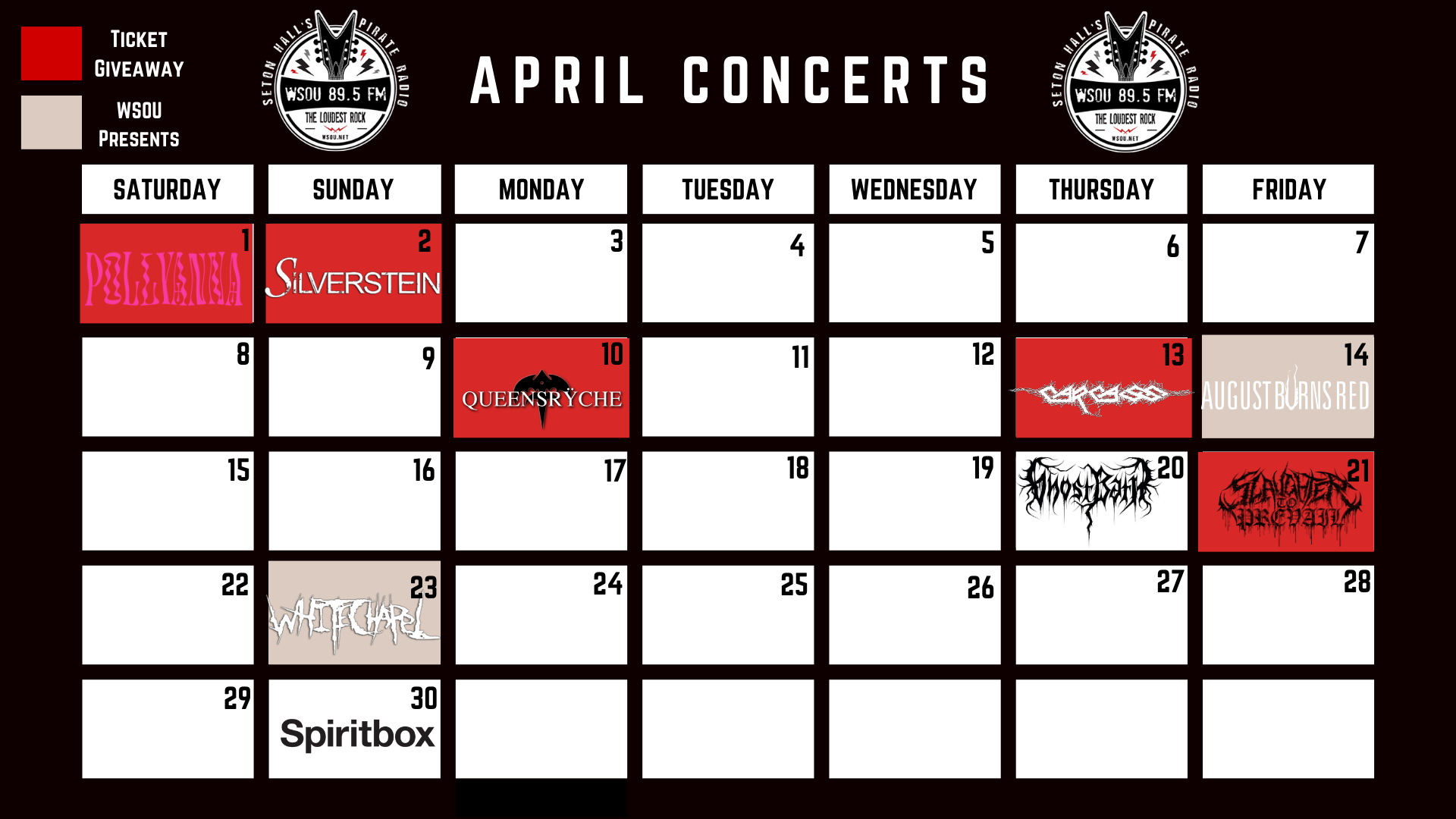 April Calander